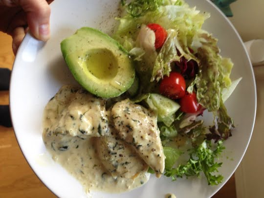 kycklinggryta med timjan och senap