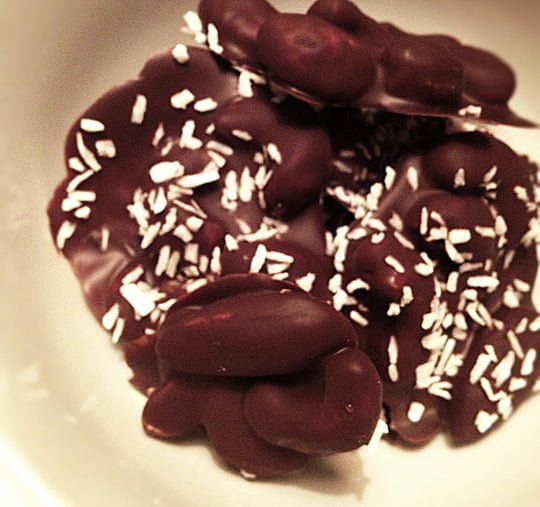 cashewnötter choklad