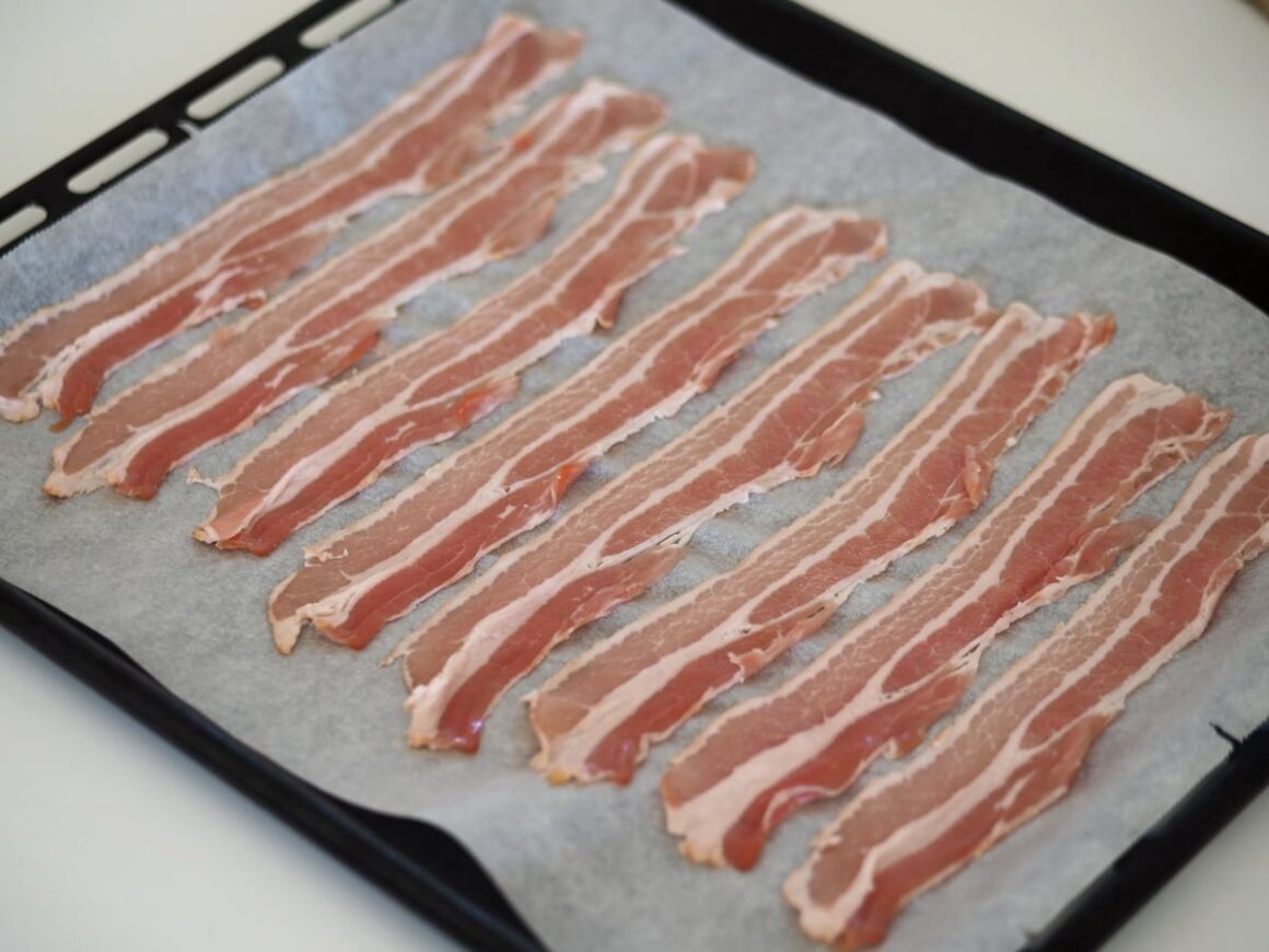 bacon i ugnen
