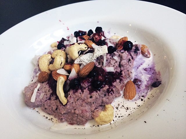 blåbärsgröt paleo