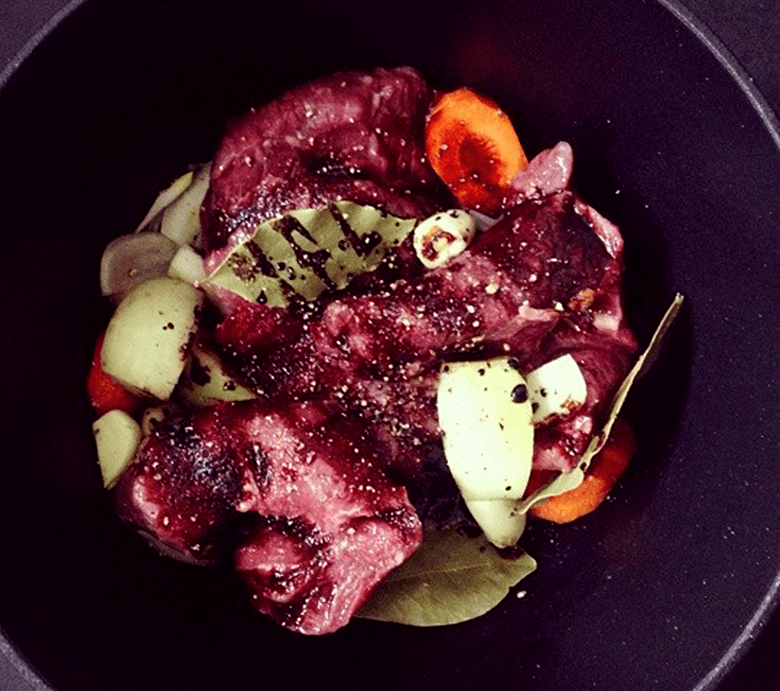 pulled beef cognacsås