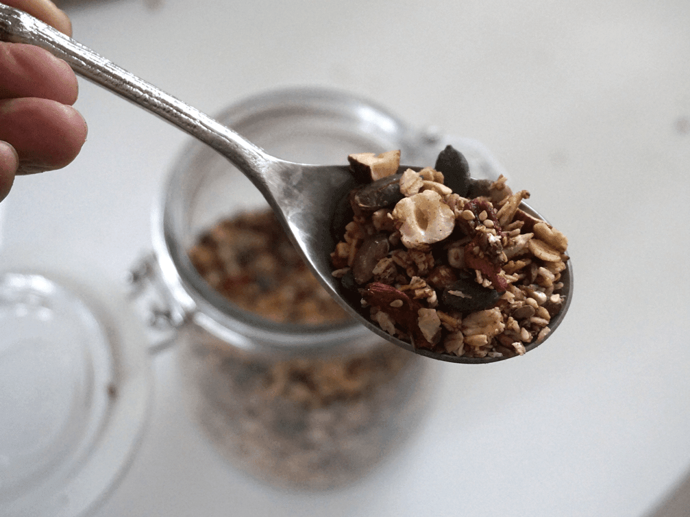 hemmagjord granola