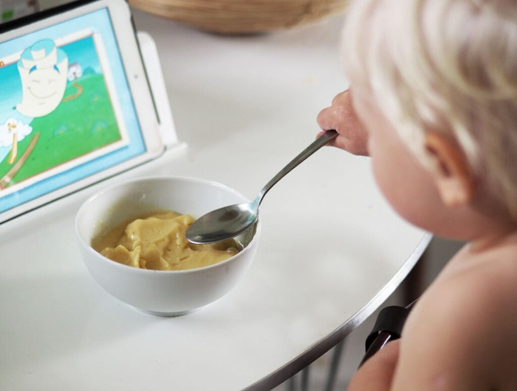 nyttig glass nicecream mango