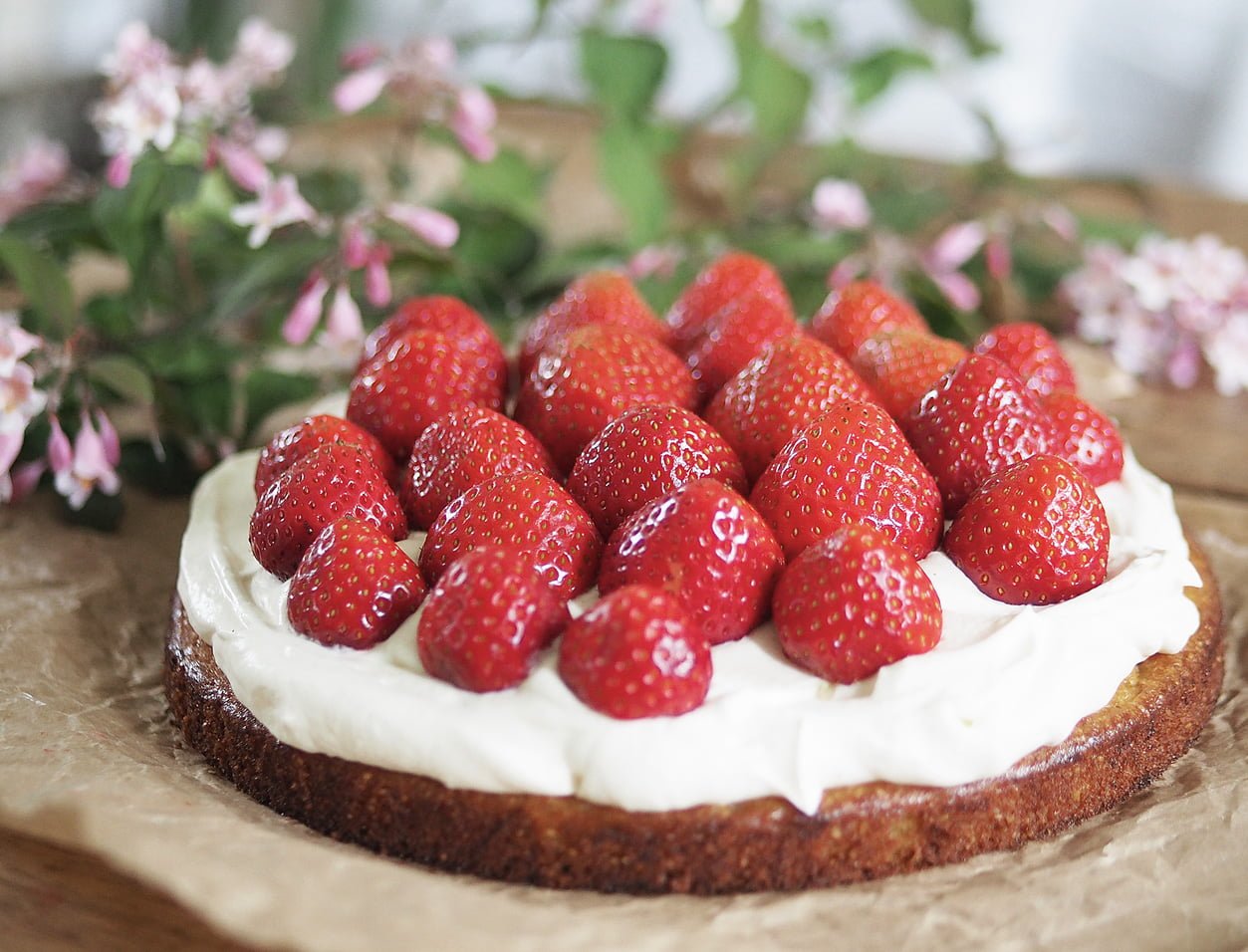 jordgubbstårta LCHF