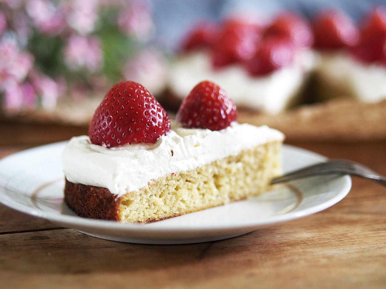 jordgubbstårta glutenfri