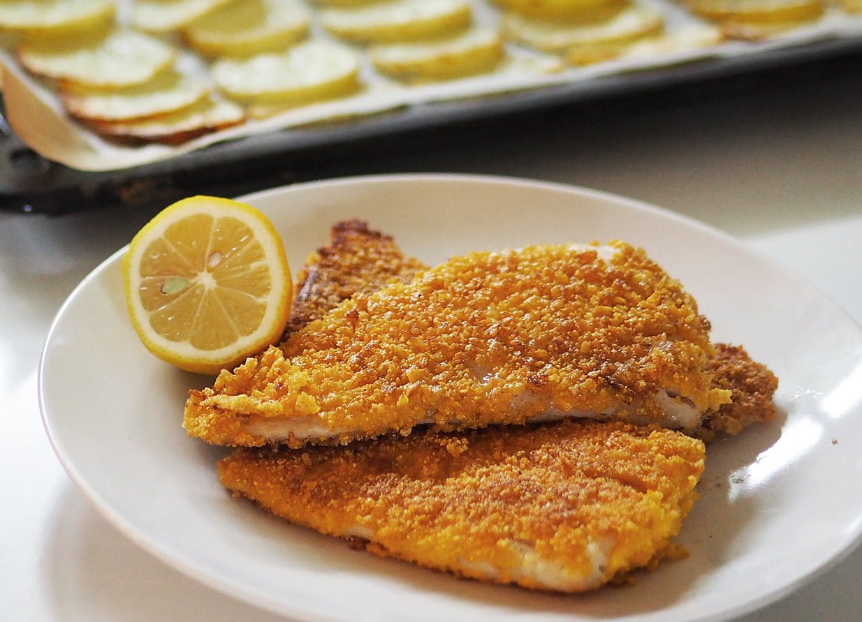 glutenfria fiskpinnar cornflakesfisk