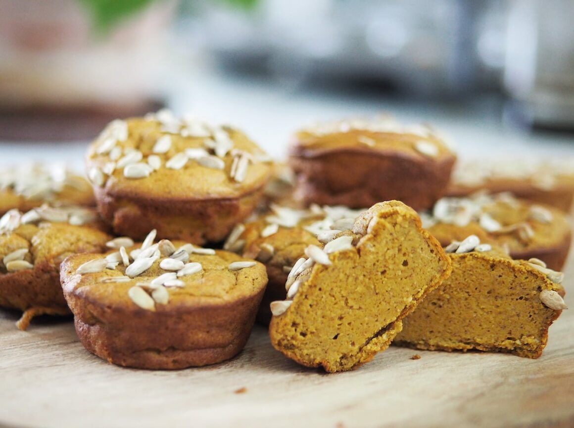 glutenfria frukostmuffins med morot