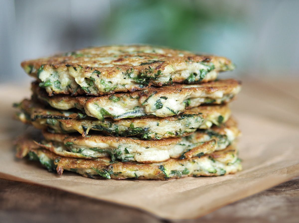 glutenfria zucchinibiffar zucchinirecept