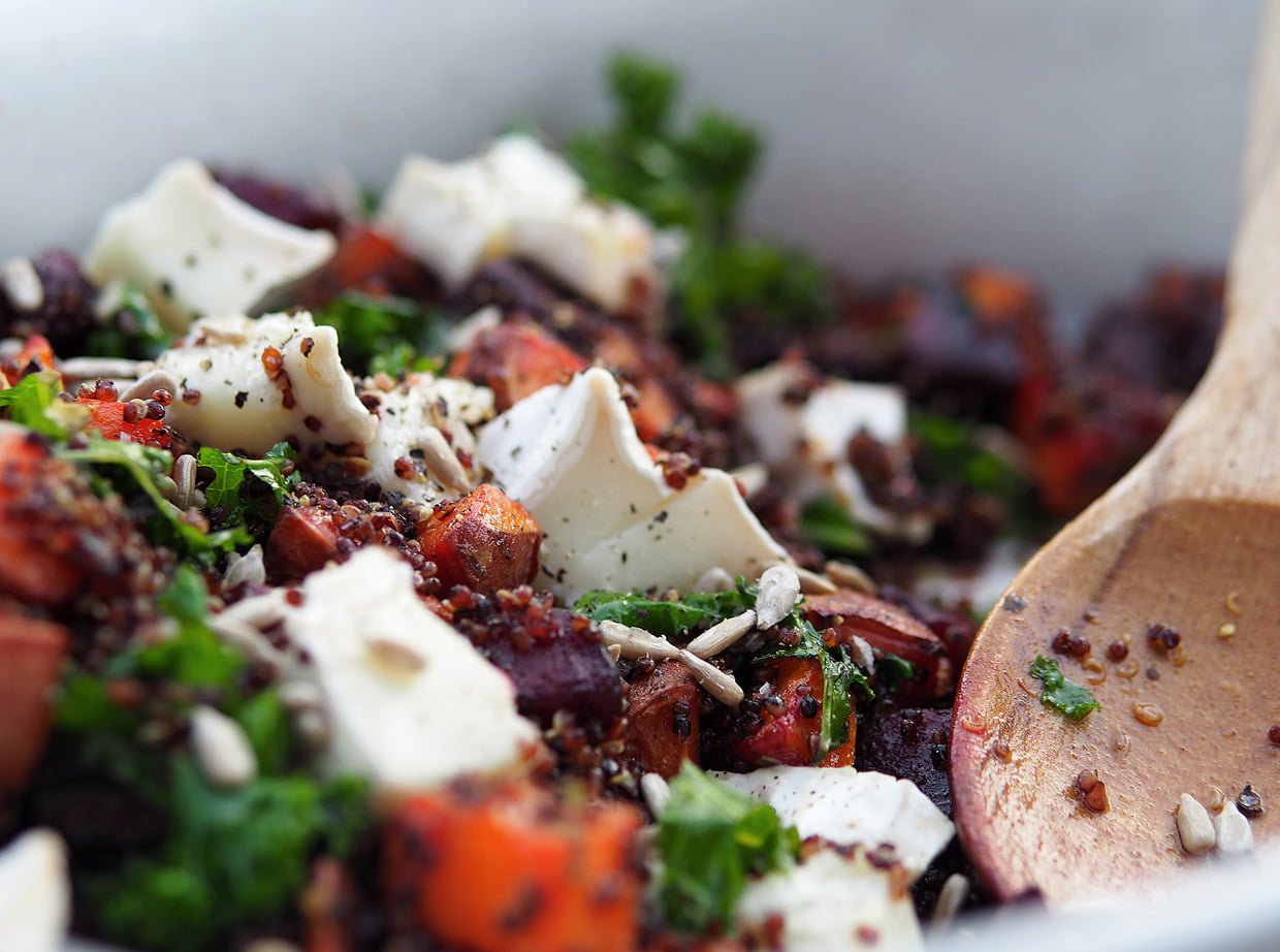 quinoa rotfruktssallad