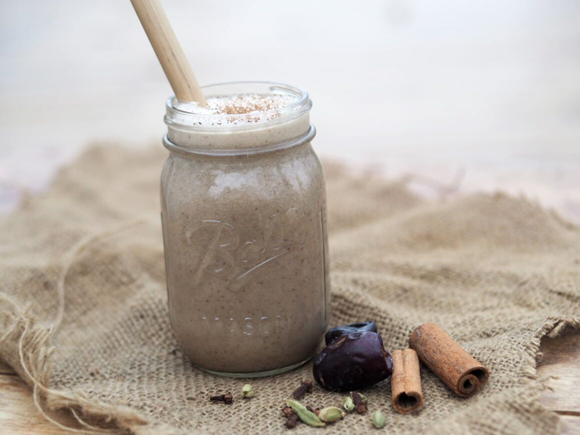 pepparkakslatte nötmjölk