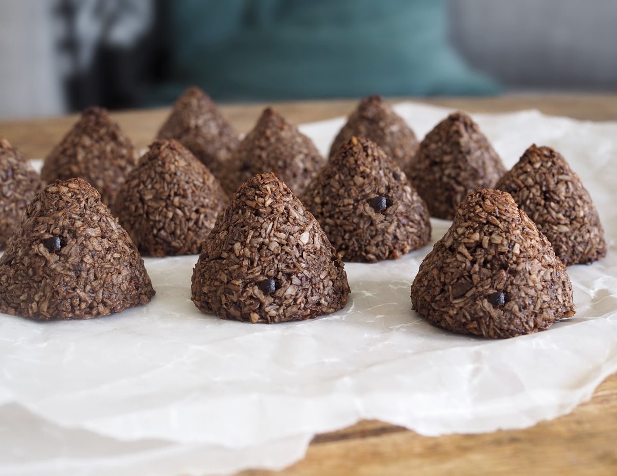 sockerfria kokostoppar choklad