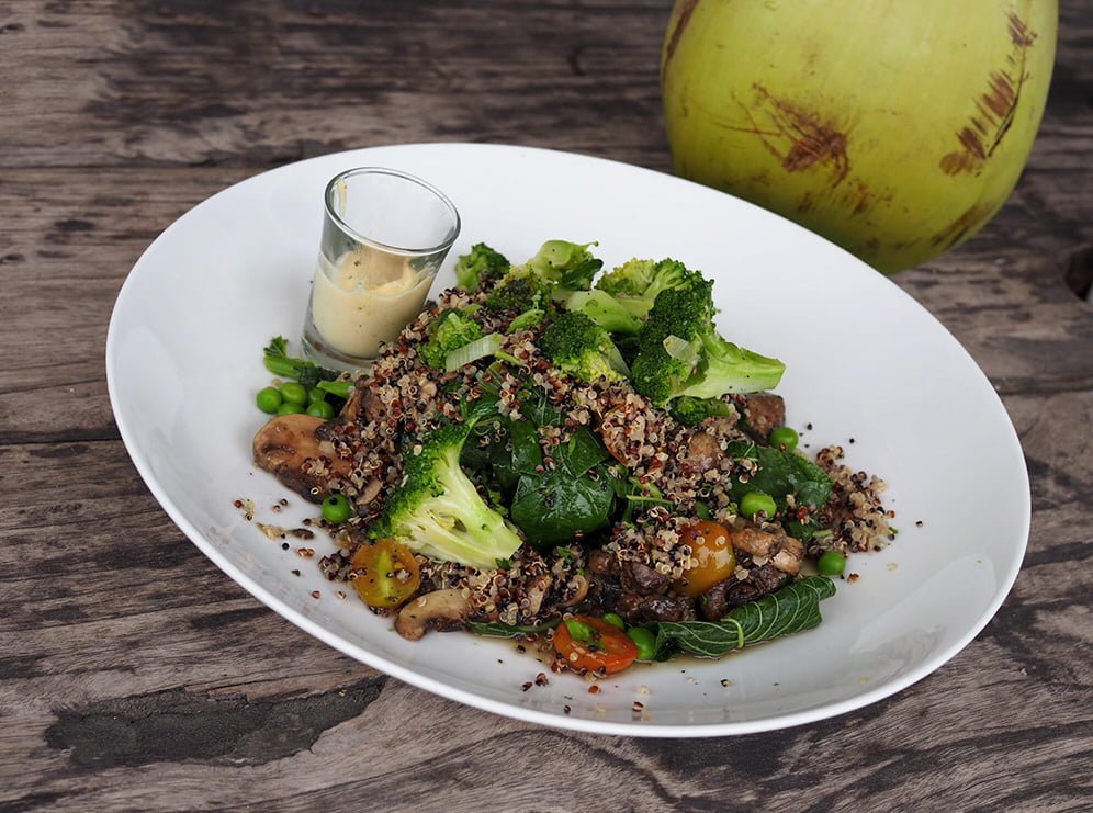 quinoa sallad