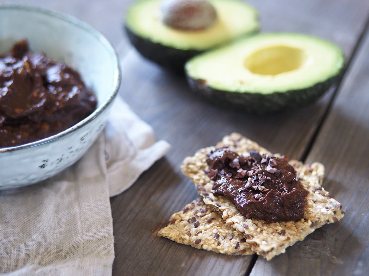 Nyttig nutella med avokado
