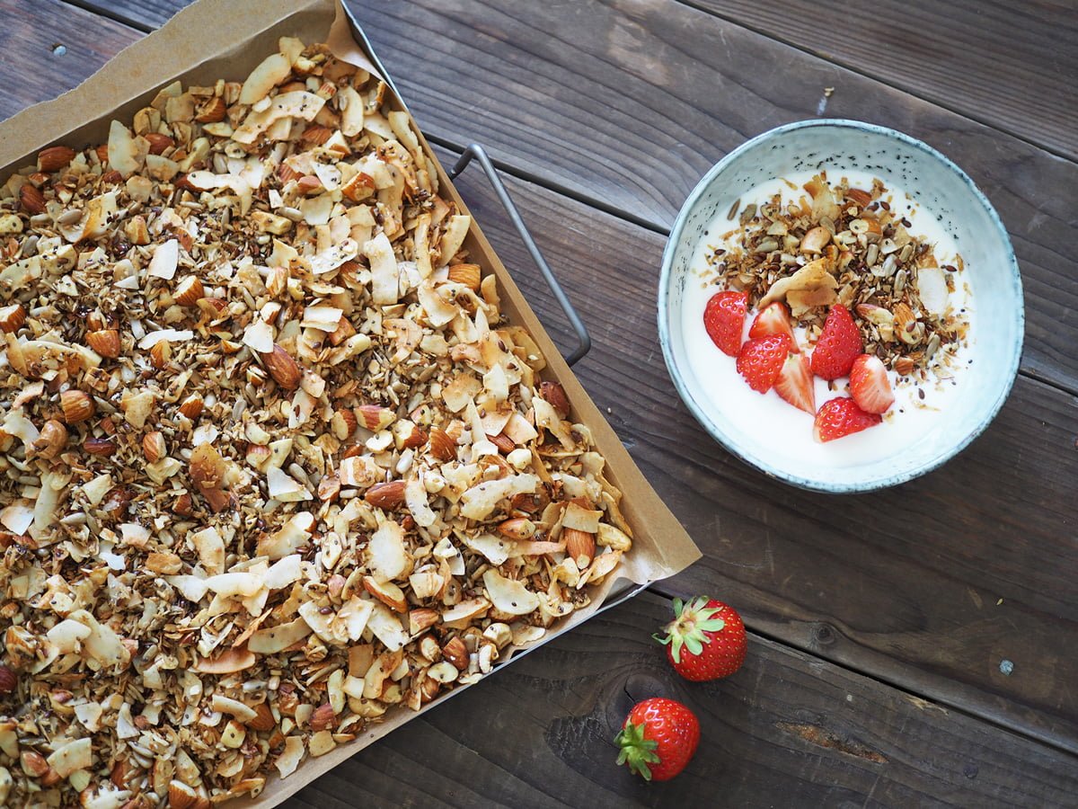 lakrits granola glutenfri