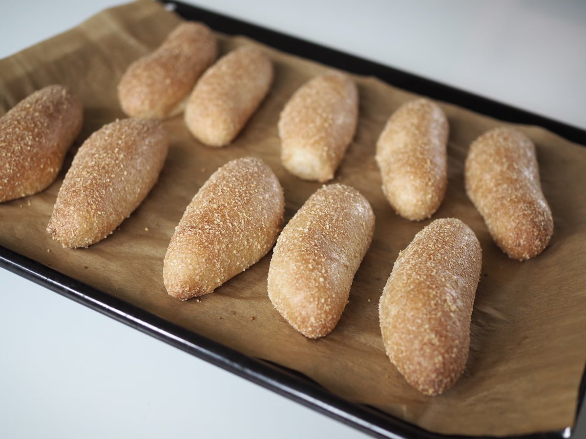 glutenfria korvbröd