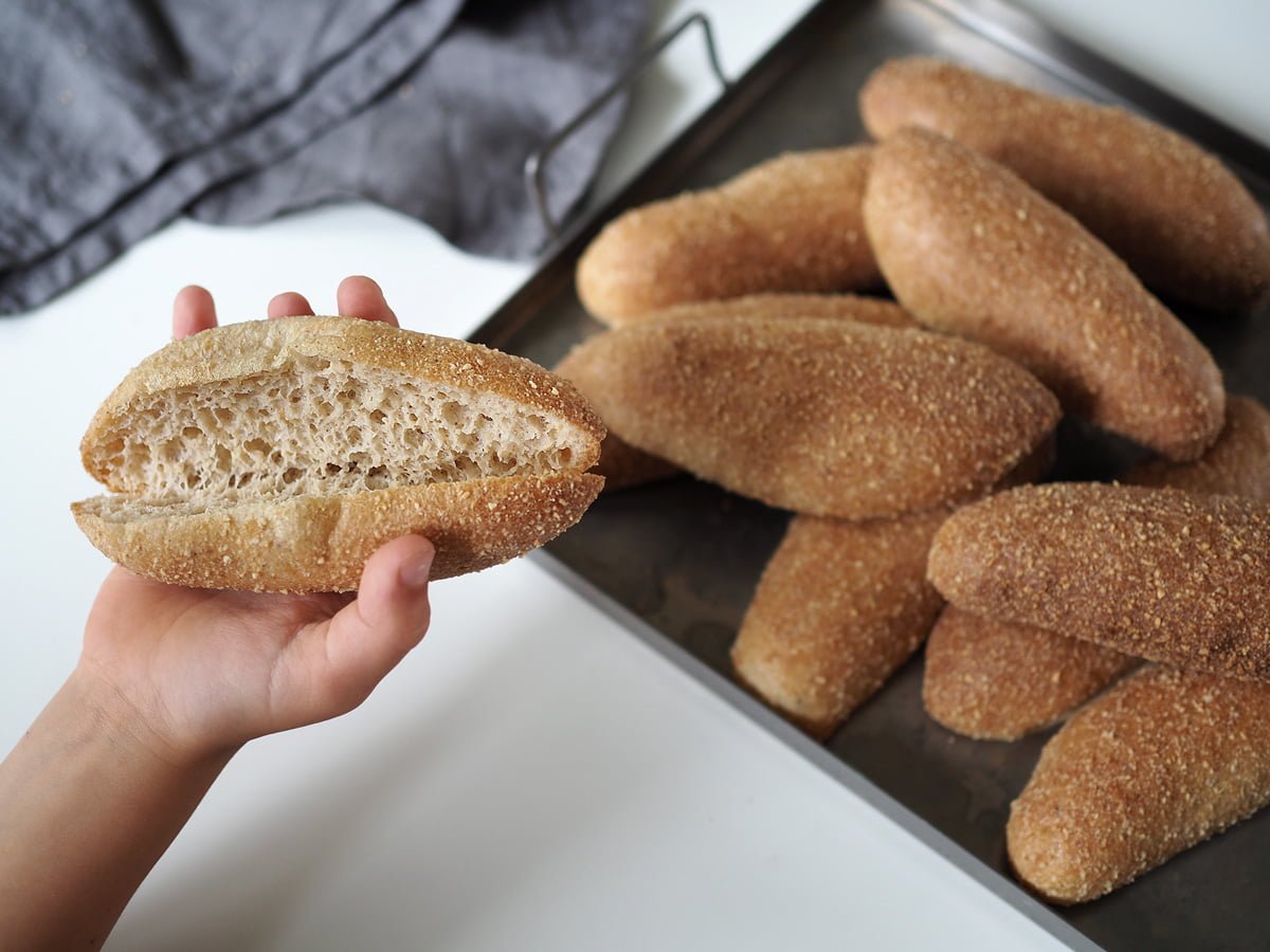 glutenfria korvbröd