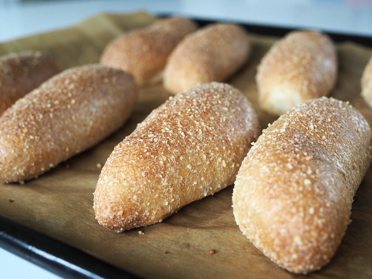 glutenfria korvbröd