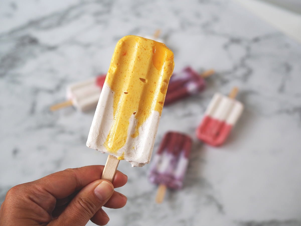 glasspinnar kokosglass