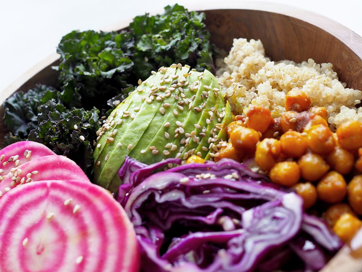 buddha bowl med quinoa