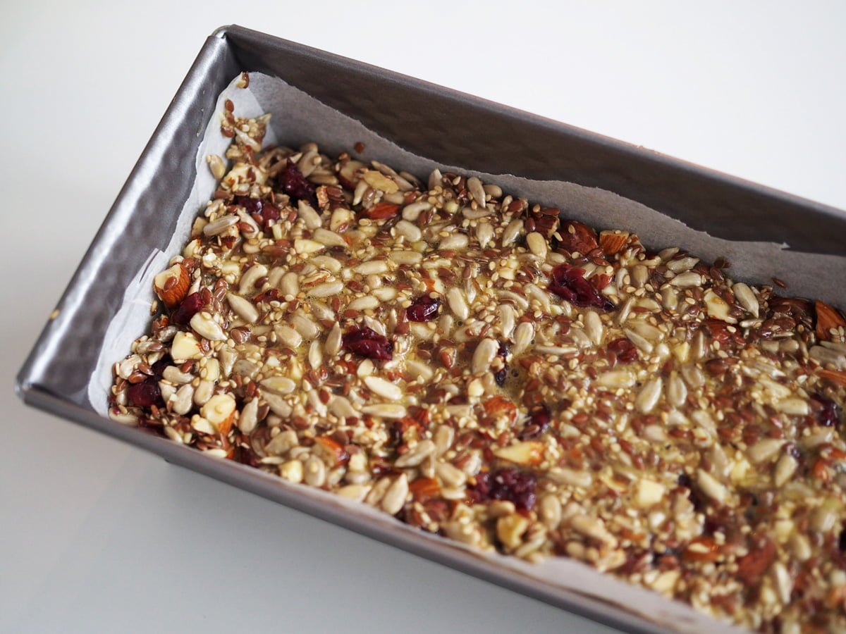 fröbröd med nötter glutenfritt paleo