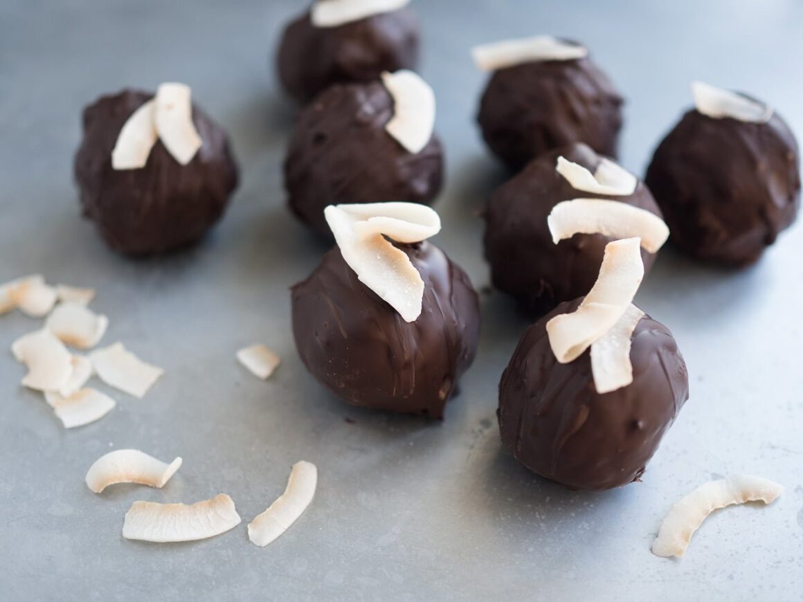 paleo bountykulor honung mjölkfritt