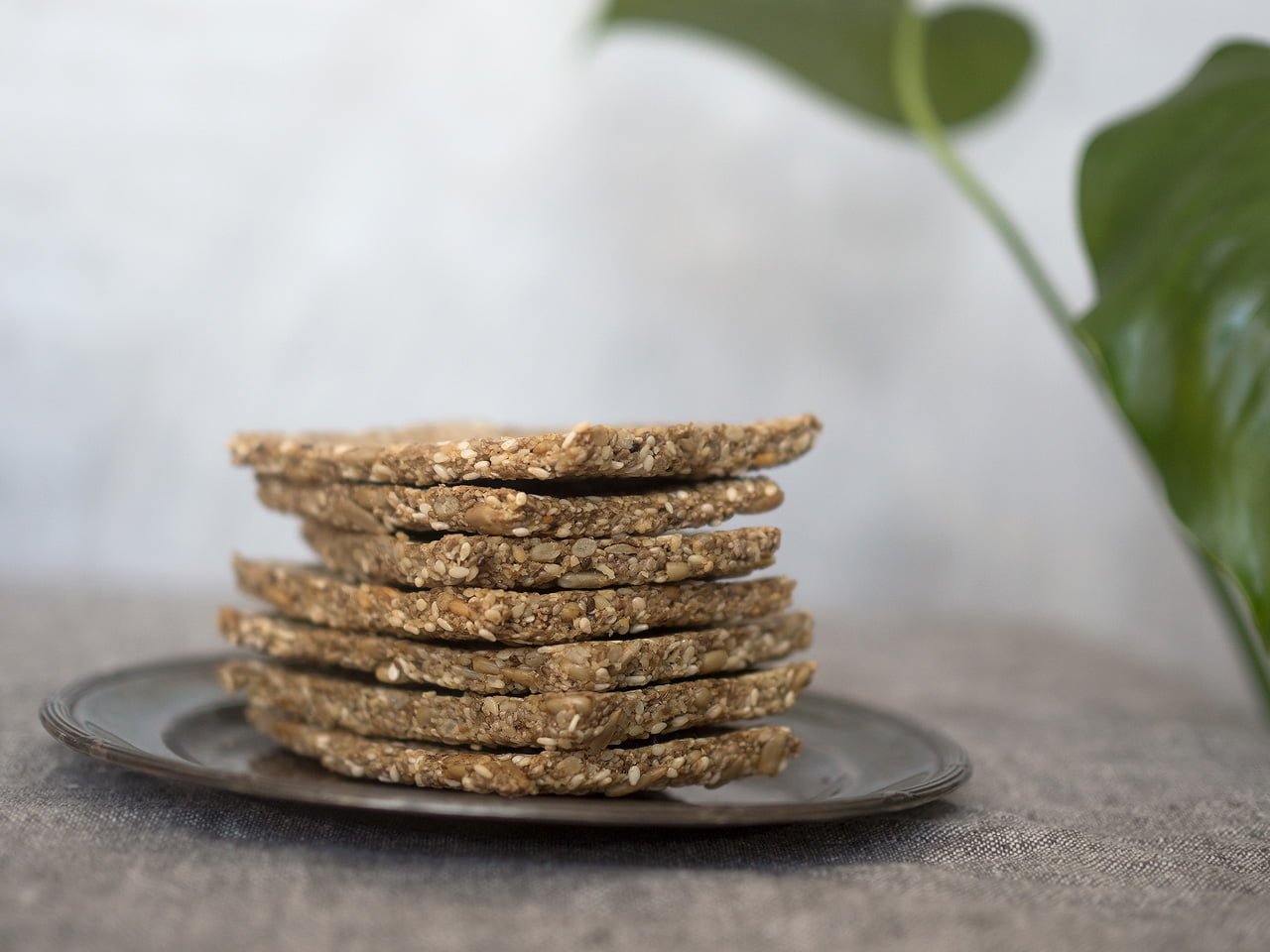 glutenfria sesamknäcken