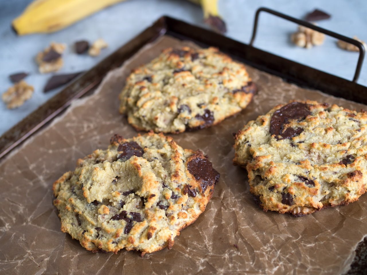 glutenfria bananscones 