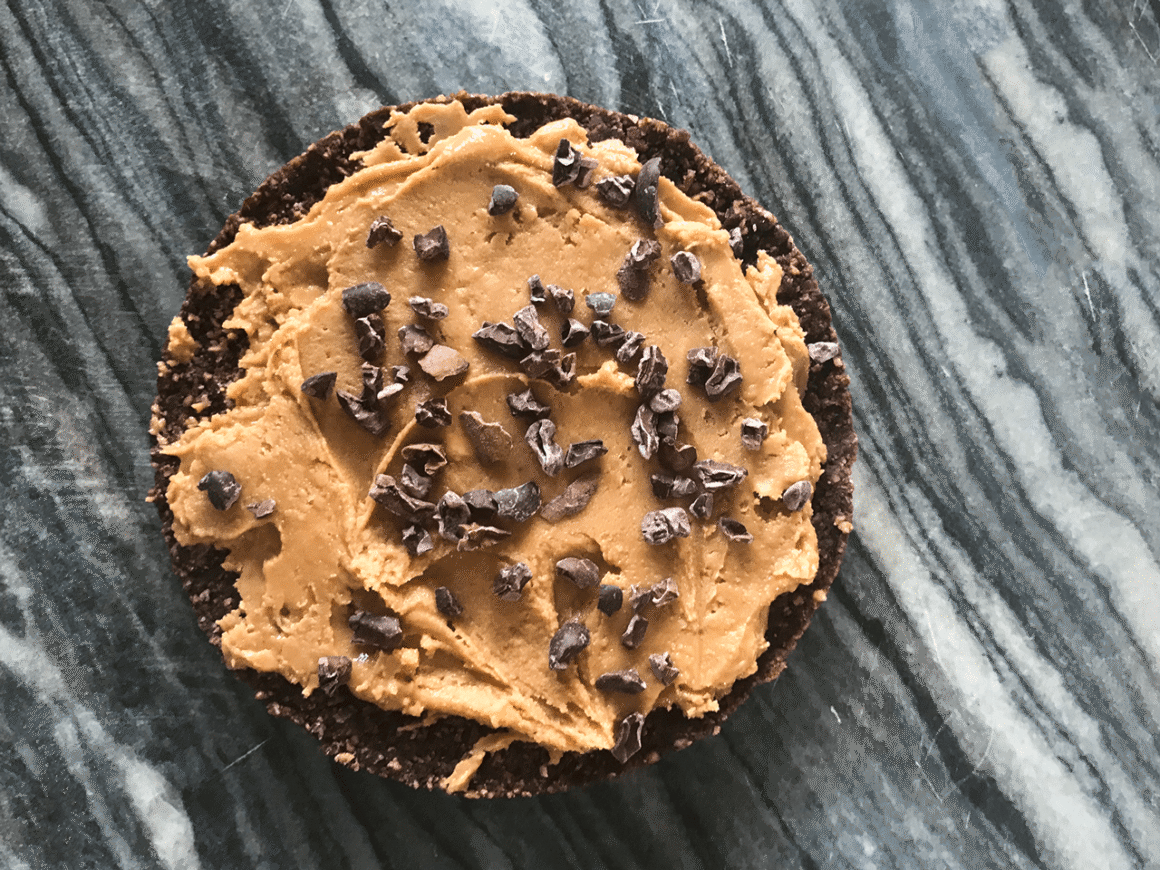 No bake-kaka med nötsmör