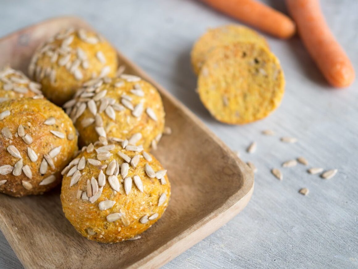 glutenfria morotsfrallor paleo