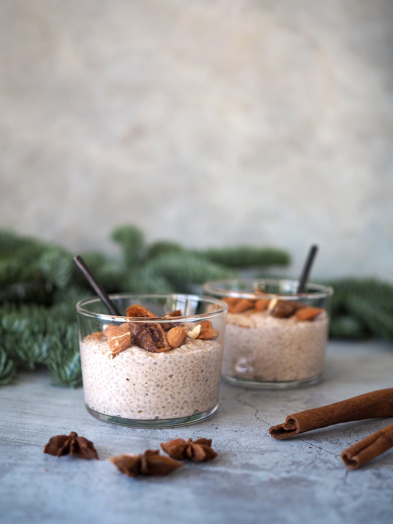 chiapudding pepparkaka