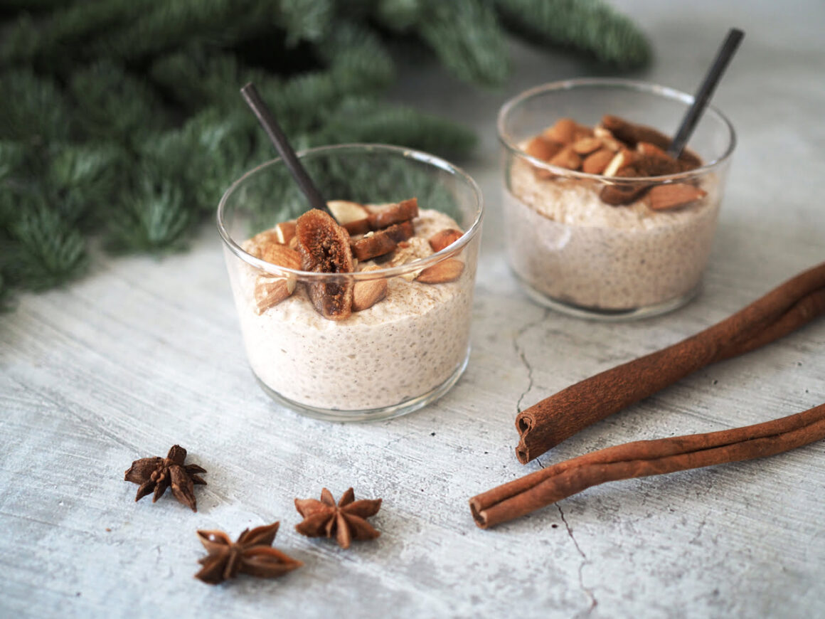 chiapudding pepparkaka