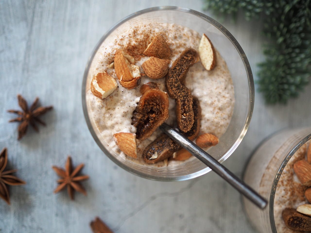 chiapudding med pepparkaka
