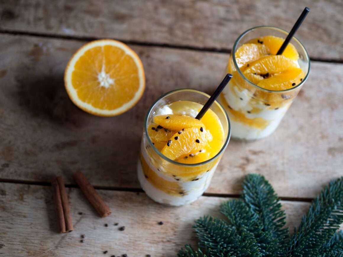 Kokosjulgröt med apelsin och kardemumma