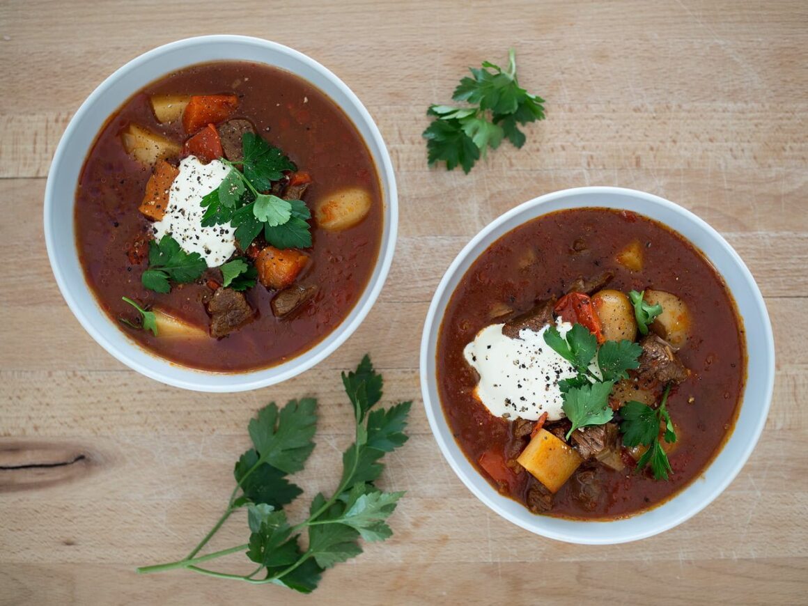 gröna gårdar barnvänlig gulaschsoppa