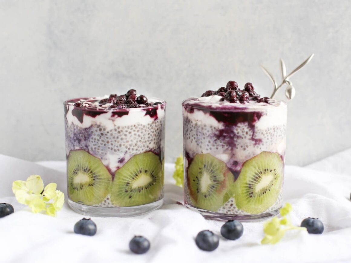 chiapudding kokosgrädde