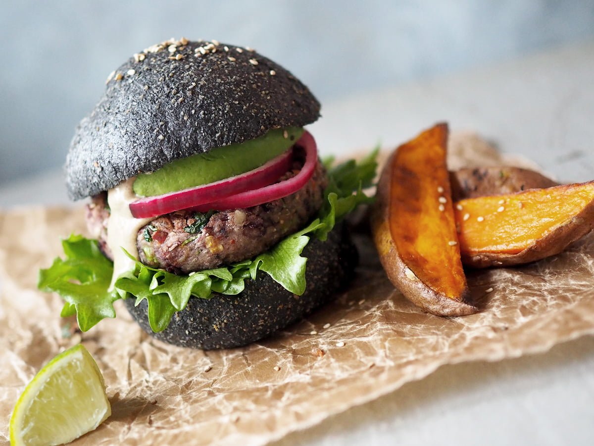 glutenfri bönburgare