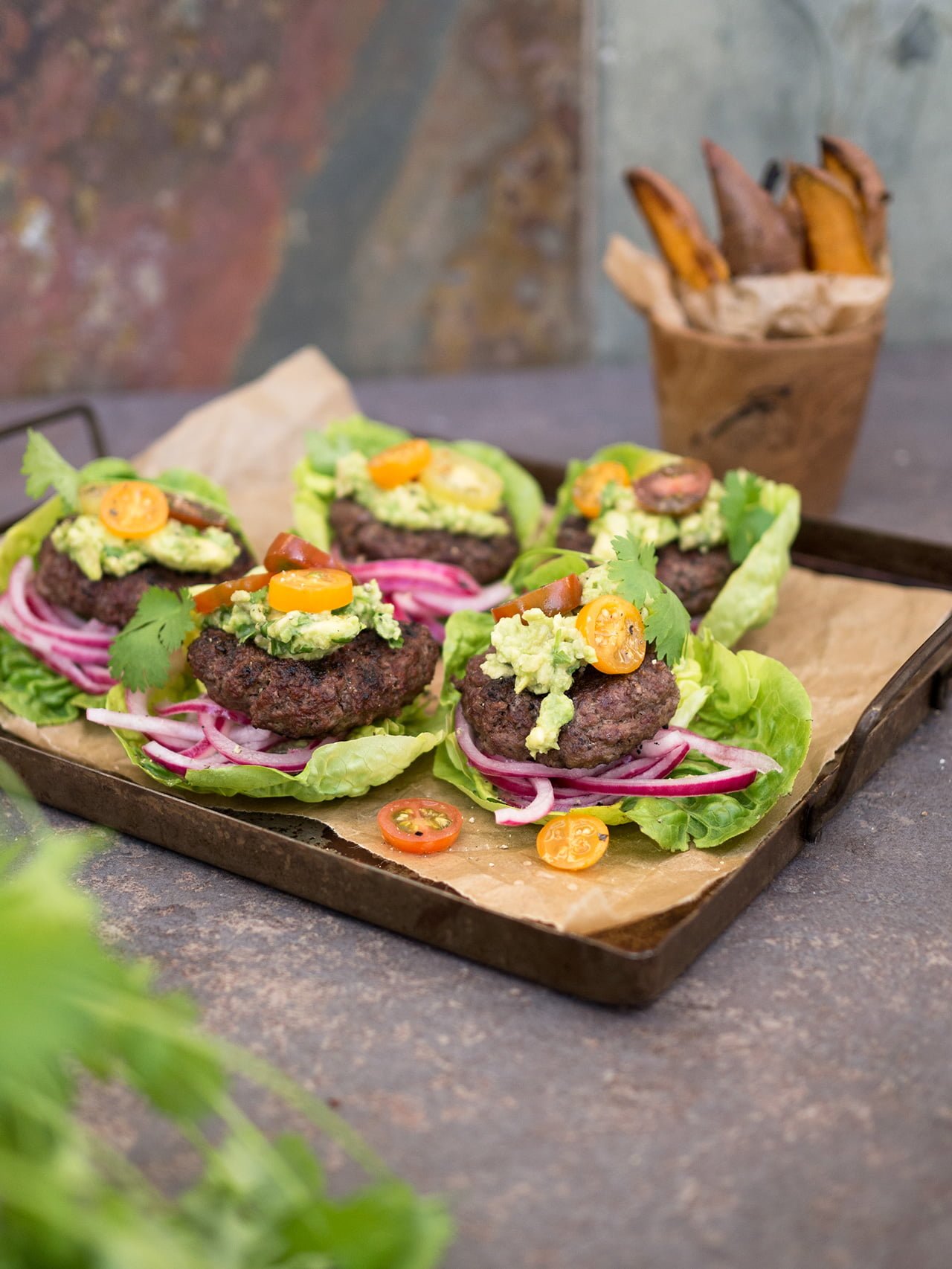 miniburgare gröna gårdar