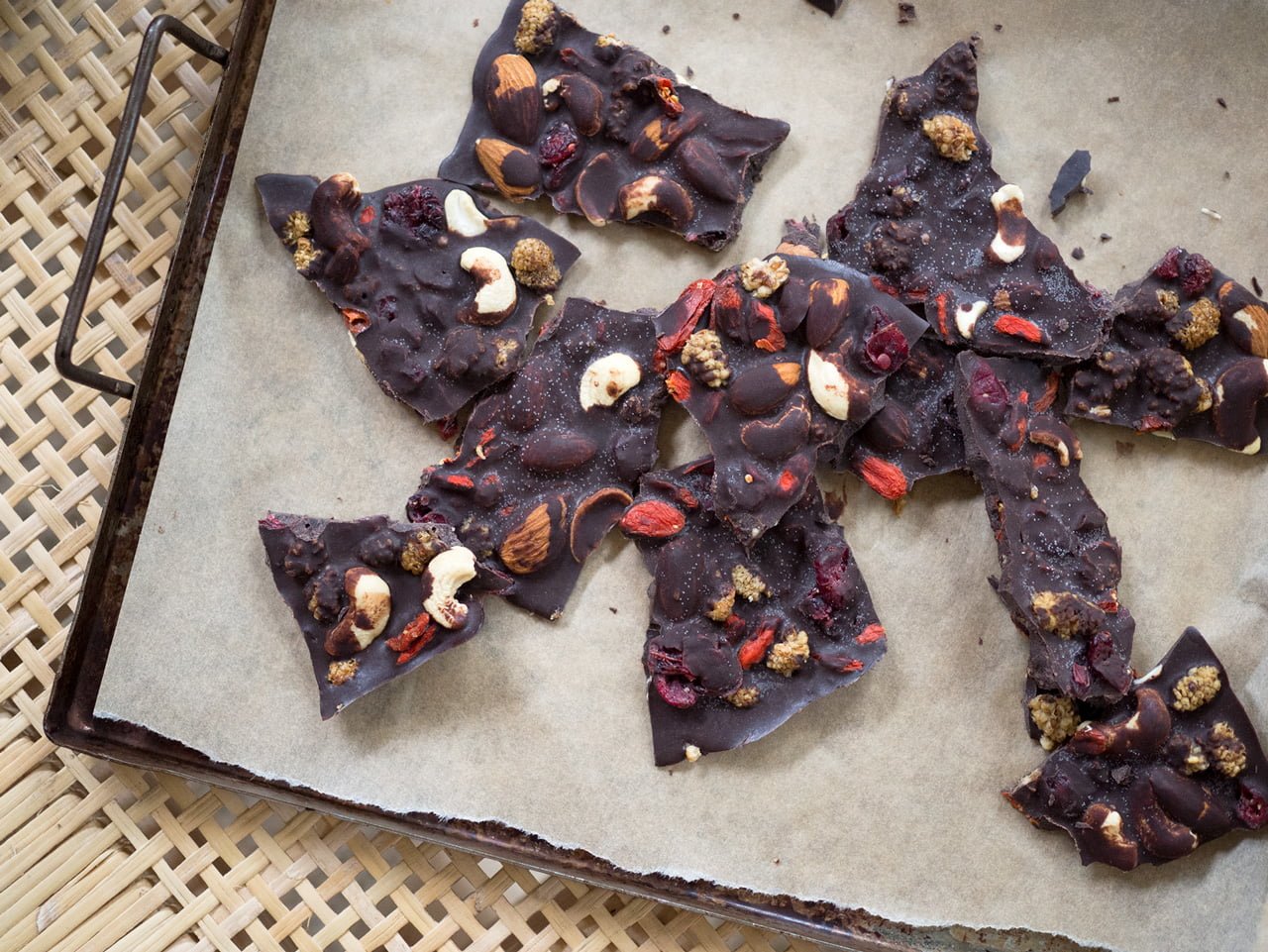 mörk choklad med kakaosmör