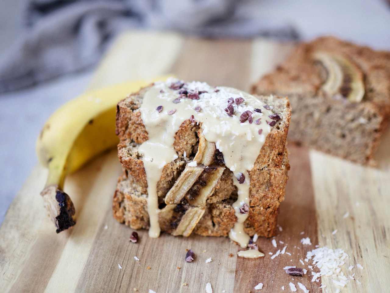 bananbröd veganskt chiaägg