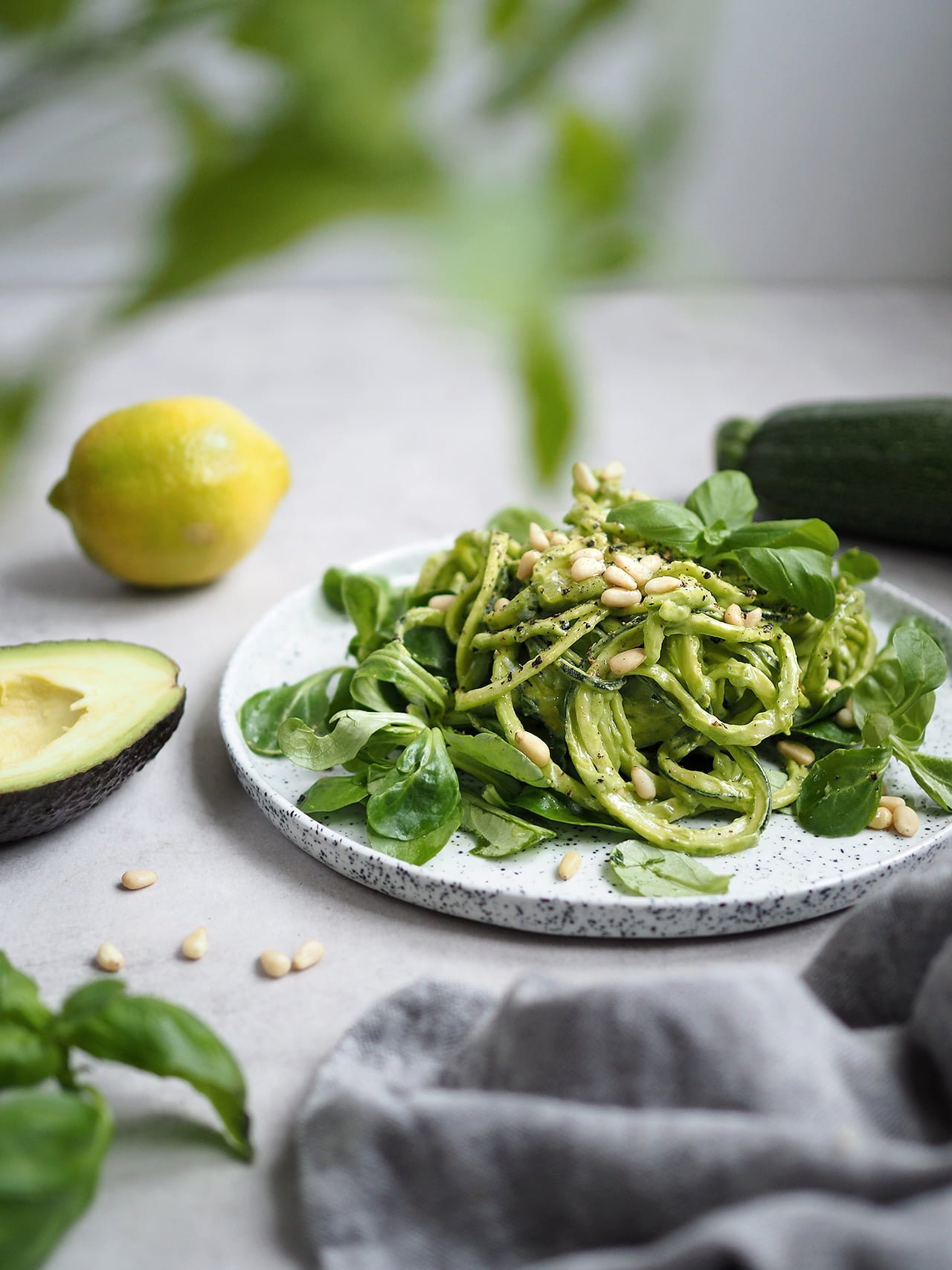 zoodles med grönsakssvarv cervera