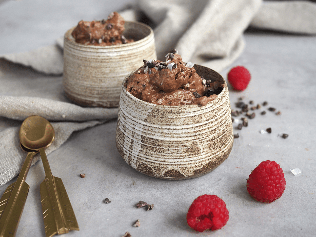 vegansk chokladmousse 