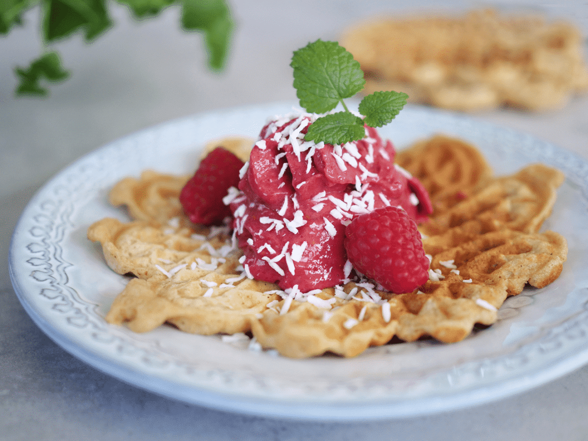glutenfria våfflor