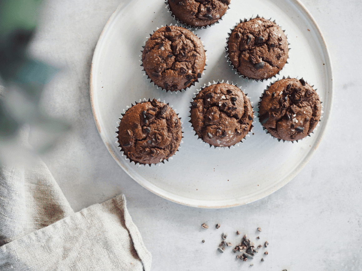 glutenfria chokladmuffins paleo