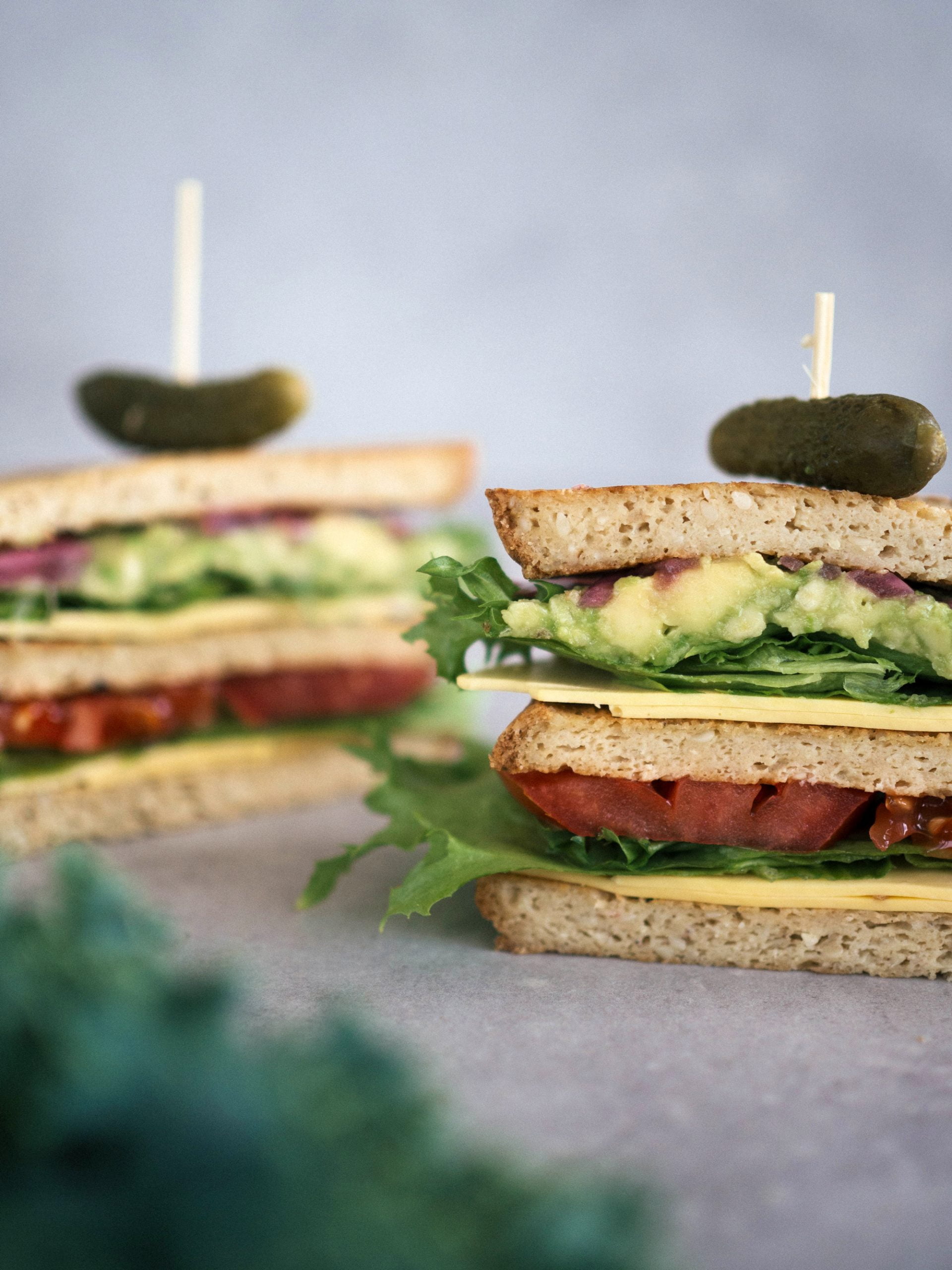 glutenfri club sandwich 