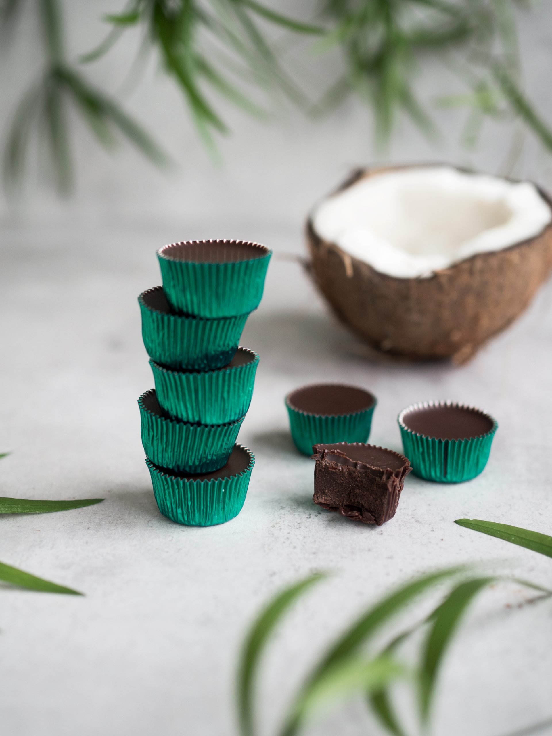 Ischoklad med pepparmint