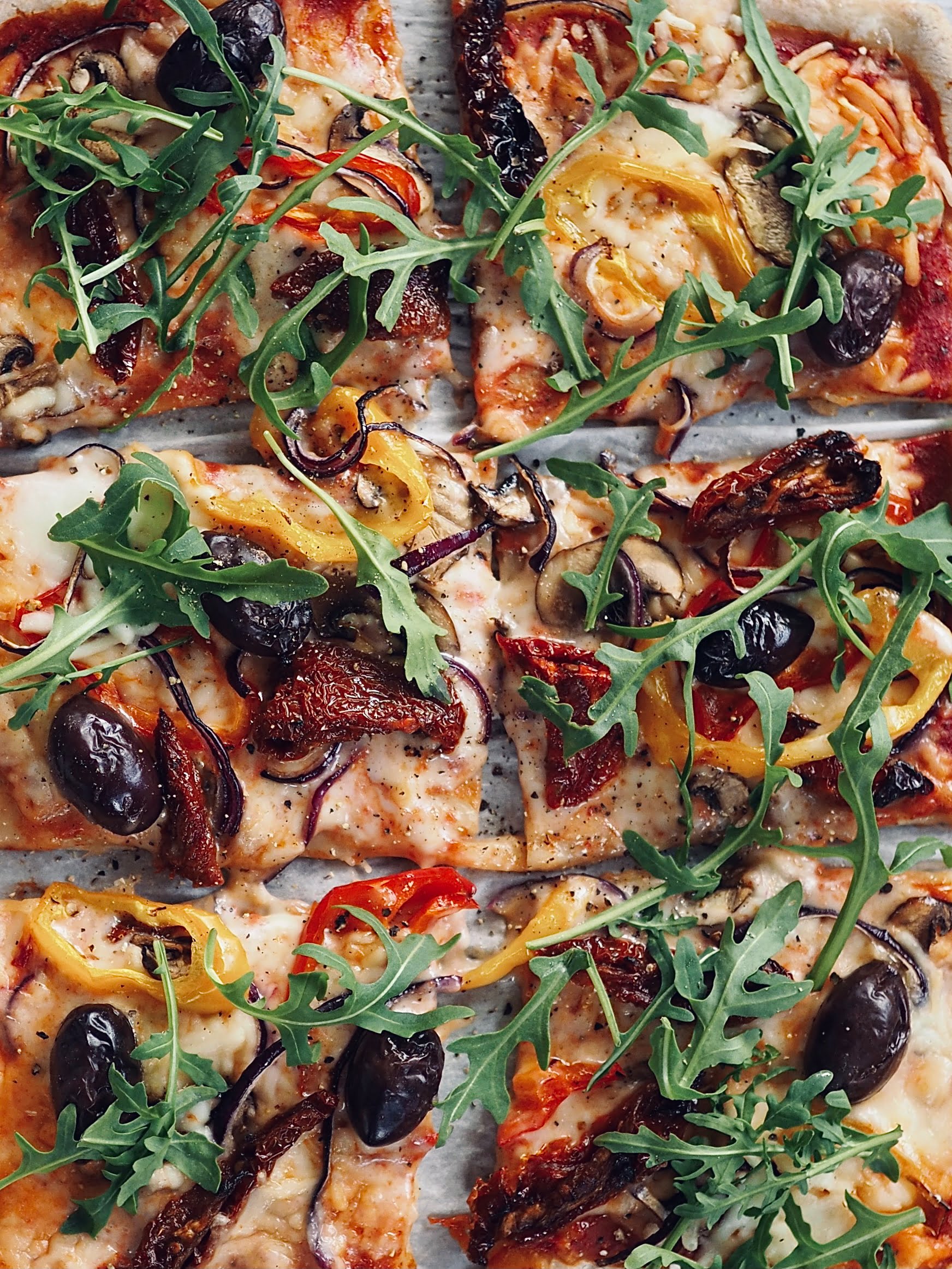 Vegansk glutenfri pizza