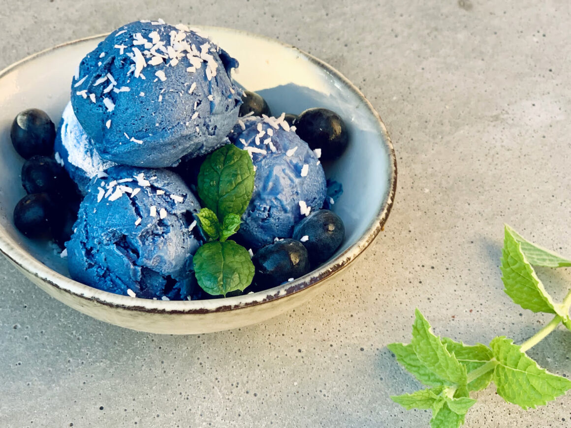 cashewglass blå spirulina