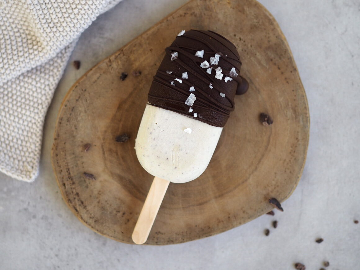 Vegansk Magnum salted caramel