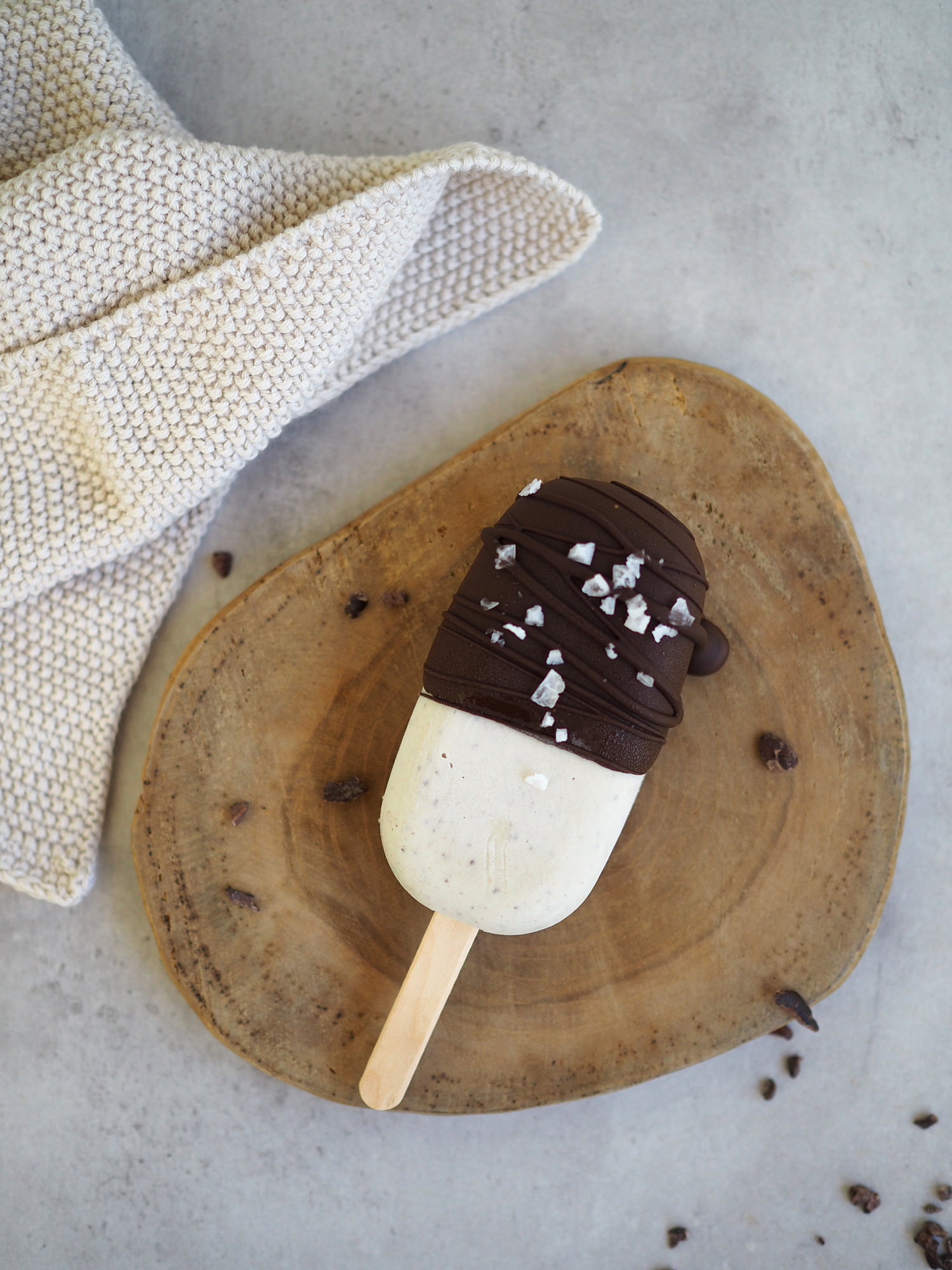 Vegansk Magnum salted caramel
