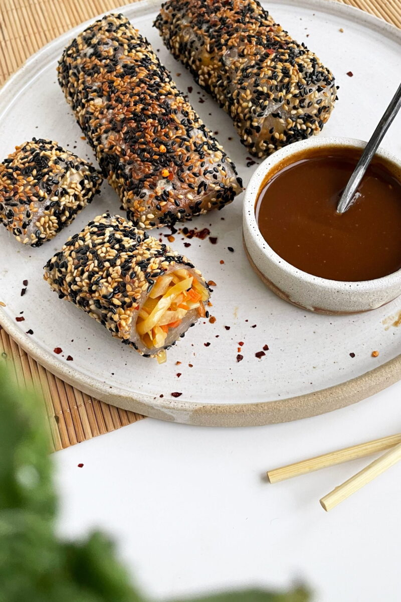 Fyllda Rispapperrullar